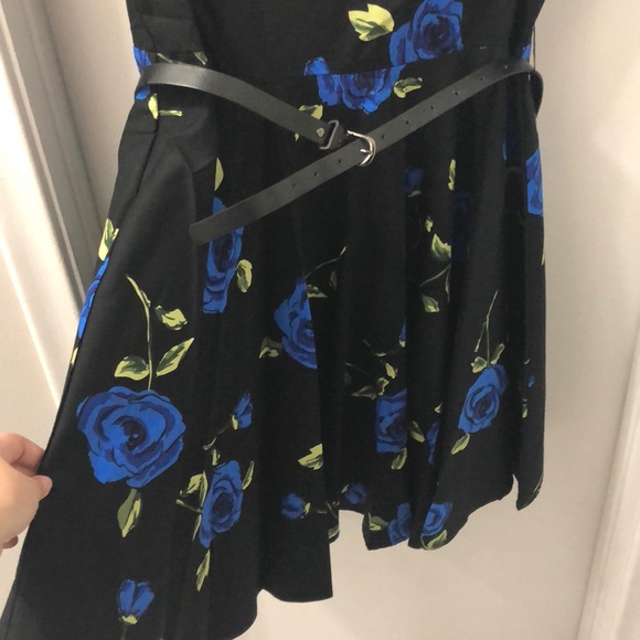 Vintage style 50s boatneck dress - Picture 3 of 5